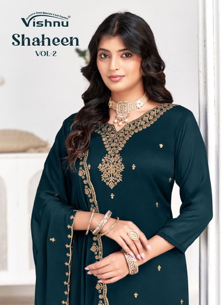 Shaheen Vol 2 By Vishnu Rangoli Blooming Dress Material Wholesale Suppliers In Mumbai